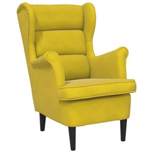vidaXL Fauteuil de Salon TV Meuble de Salle de Séjour Fauteuil à Dossier Haut de Chambre à Coucher Meuble de Bureau Intérieur Jaune Moutarde Velours - Publicité vidaXL Fauteuil de Salon TV Meuble de Salle de Séjour Fauteuil à Dossier Haut de Chambre à Coucher Meuble de Bureau Intérieur Jaune Moutarde Velours - Publicité