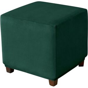 CLGTY Housse Ottoman Carré, Extensible Velours Carré Housse De Pouf Ottoman Antidérapant Housse Ottoman Lavable Housse De Protection avec Bas élastique-Vert foncé-Small - Publicité CLGTY Housse Ottoman Carré, Extensible Velours Carré Housse De Pouf Ottoman Antidérapant Housse Ottoman Lavable Housse De Protection avec Bas élastique-Vert foncé-Small - Publicité