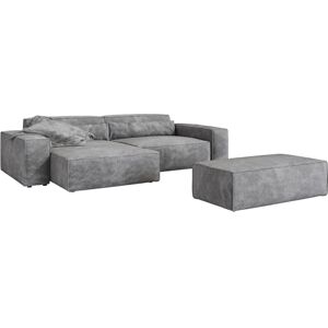 DELIFE - Sirpio XL - 270x170 - Microfibre Taupe - Canapé - Publicité DELIFE - Sirpio XL - 270x170 - Microfibre Taupe - Canapé - Publicité