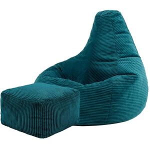 Icon Dalton Pouf ergonomique beige en Cord - Publicité Icon Dalton Pouf ergonomique beige en Cord - Publicité