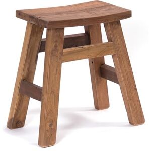 DESIGN DELIGHTS Tabouret en Bois Noah Acajou & Teck, 50x50x30 cm Pouf pour Plantes, Tabouret dappoint, Banc de Salon, Tabouret en Teck - Publicité DESIGN DELIGHTS Tabouret en Bois Noah Acajou & Teck, 50x50x30 cm Pouf pour Plantes, Tabouret dappoint, Banc de Salon, Tabouret en Teck - Publicité