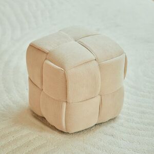 SHIJHUI Tabouret carré de luxe, 27,9 x 27,9 x 27,9 cm, tabouret ottoman, tabouret de coiffeuse ottoman, pouf de salon, repose-pieds, chaise supplémentaire, durable et confortable (beige) - Publicité SHIJHUI Tabouret carré de luxe, 27,9 x 27,9 x 27,9 cm, tabouret ottoman, tabouret de coiffeuse ottoman, pouf de salon, repose-pieds, chaise supplémentaire, durable et confortable (beige) - Publicité