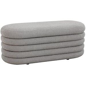 SVITA Blossom Tabouret XL avec espace de rangement Ottoman Housse Boucle Gris clair - Publicité SVITA Blossom Tabouret XL avec espace de rangement Ottoman Housse Boucle Gris clair - Publicité