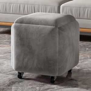 ORICALCHASM Tabouret Ottoman gigogne 5 en 1, Tabouret de canapé empilable, Repose-Pieds Cube, Banc Ottoman carré en Tissu technologique avec roulettes, for Salon, Salle à Manger(Grey) - Publicité ORICALCHASM Tabouret Ottoman gigogne 5 en 1, Tabouret de canapé empilable, Repose-Pieds Cube, Banc Ottoman carré en Tissu technologique avec roulettes, for Salon, Salle à Manger(Grey) - Publicité