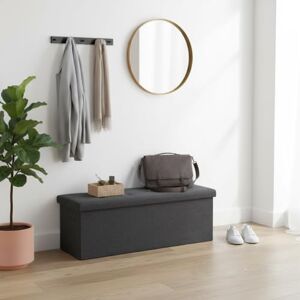 FurnitureR Banc de Rangement en Tissu, Ottoman en Bout de Lit, Rangement pour Repose-Pieds, Canapé Pouf Pliant, Pouf Cube, Coffre de Rangement Intérieur avec Compartiment Amovible, L 110cm - Publicité FurnitureR Banc de Rangement en Tissu, Ottoman en Bout de Lit, Rangement pour Repose-Pieds, Canapé Pouf Pliant, Pouf Cube, Coffre de Rangement Intérieur avec Compartiment Amovible, L 110cm - Publicité
