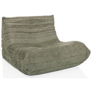 hjh LIVING Pouf de Sol avec Dossier Sitzolo Chaise de Sol Confortable pour Chambre à Coucher et Salon Tissu Sauge - Publicité hjh LIVING Pouf de Sol avec Dossier Sitzolo Chaise de Sol Confortable pour Chambre à Coucher et Salon Tissu Sauge - Publicité