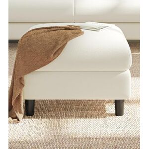 Welzona Tabouret avec Espace de Rangement, Tabouret en Peluche, Installation sans Outil, 68 cm pour Salon, Ottoman, Repose-Pieds, Beige Blanc - Publicité Welzona Tabouret avec Espace de Rangement, Tabouret en Peluche, Installation sans Outil, 68 cm pour Salon, Ottoman, Repose-Pieds, Beige Blanc - Publicité