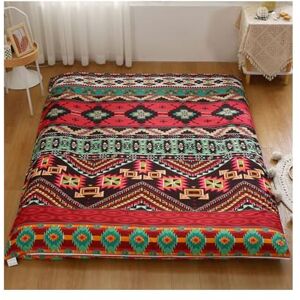 HANSULAN Imprimé Housse De Matelas Futon avec Fermeture éclair, Coton Doux Amovible Housse De Protection pour Matelas Couvercle Anti-poussière pour Full Size Japonais Matelas Futon-J-180X200cm - Publicité HANSULAN Imprimé Housse De Matelas Futon avec Fermeture éclair, Coton Doux Amovible Housse De Protection pour Matelas Couvercle Anti-poussière pour Full Size Japonais Matelas Futon-J-180X200cm - Publicité