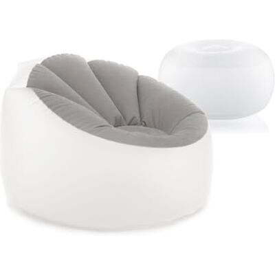 InnovaGoods ® Pouf Gonflable d'extérieur + Fauteuil avec LED Multicolore, résistant à l'eau, avec Patch de réparation et télécommande, idéal pour Camping, Piscine, intérieur et Jardin - Publicité InnovaGoods ® Pouf Gonflable d'extérieur + Fauteuil avec LED Multicolore, résistant à l'eau, avec Patch de réparation et télécommande, idéal pour Camping, Piscine, intérieur et Jardin - Publicité