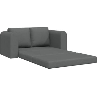 vidaXL Canapé-Lit 60cm Gris foncé Tissu, Canapé-lit rectangulaire Ajustable, siège Polyvalent, Design Compact pour Le Salon, Sofa couchette Flexible - Publicité vidaXL Canapé-Lit 60cm Gris foncé Tissu, Canapé-lit rectangulaire Ajustable, siège Polyvalent, Design Compact pour Le Salon, Sofa couchette Flexible - Publicité