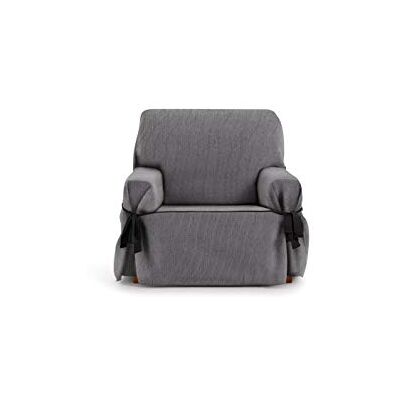 Eysa Housse de Fauteuil avec des Rubans Rabat Couleur 06-Gris foncé - Publicité Eysa Housse de Fauteuil avec des Rubans Rabat Couleur 06-Gris foncé - Publicité