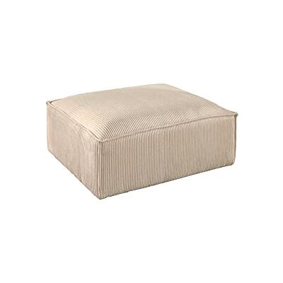 Lisa Design Stella Pouf en Velours côtelé Style Contemporain - Publicité Lisa Design Stella Pouf en Velours côtelé Style Contemporain - Publicité
