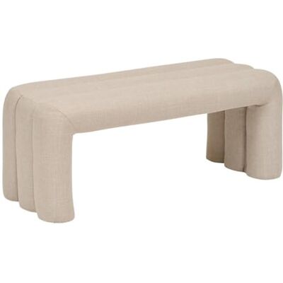 ATMOSPHERA CREATEUR D'INTERIEUR Atmosphera Banc Sisco – Bout de Lit Design Moderne en Tissu Argile – Assise Confortable Rembourrée – Structure Robuste Bois – 102x42cm, 2 Places - Publicité ATMOSPHERA CREATEUR D'INTERIEUR Atmosphera Banc Sisco – Bout de Lit Design Moderne en Tissu Argile – Assise Confortable Rembourrée – Structure Robuste Bois – 102x42cm, 2 Places - Publicité