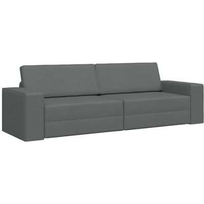 vidaXL Canapé-Lit Gris foncé 245 x 78 x 77 cm Tissu, Canapé-lit réglable, Design Moderne rectangulaire, Meuble Sympa et Gain de Place pour Votre Salon - Publicité vidaXL Canapé-Lit Gris foncé 245 x 78 x 77 cm Tissu, Canapé-lit réglable, Design Moderne rectangulaire, Meuble Sympa et Gain de Place pour Votre Salon - Publicité