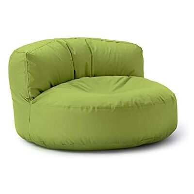 Lumaland Pouf salon Canapé pouf Rond Pour l'extérieur Rembourrage de 320 l 90 x 50 cm Vert - Publicité Lumaland Pouf salon Canapé pouf Rond Pour l'extérieur Rembourrage de 320 l 90 x 50 cm Vert - Publicité