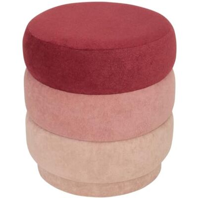 ATMOSPHERA CREATEUR D'INTERIEUR Atmosphera Pouf sinan Rose - Publicité ATMOSPHERA CREATEUR D'INTERIEUR Atmosphera Pouf sinan Rose - Publicité