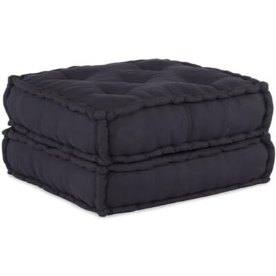 vidaXL Pouf modulaire anthracite 70x70x36 tissu - Publicité vidaXL Pouf modulaire anthracite 70x70x36 tissu - Publicité