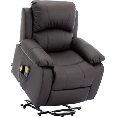 Astan Hogar Fauteuil Relax avec Fonction Auto-Assistance (lève-Personnes), Inclinaison électrique, Massage et thermothérapie, modèle Ramón AH-AR30930CH, Chocolat, - Publicité Astan Hogar Fauteuil Relax avec Fonction Auto-Assistance (lève-Personnes), Inclinaison électrique, Massage et thermothérapie, modèle Ramón AH-AR30930CH, Chocolat, - Publicité