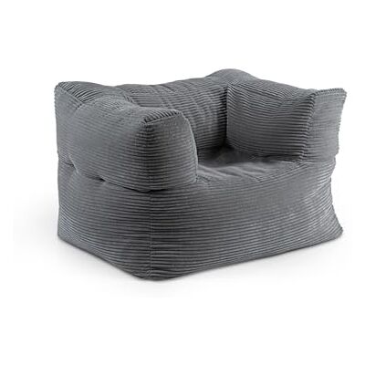 Lumaland Fauteuil modulaire Série velours côtelé Pouf d'intérieur avec structure douce Modules idéal Sac de rangement pour salon et autres 96 x 72 x 70 cm - Publicité Lumaland Fauteuil modulaire Série velours côtelé Pouf d'intérieur avec structure douce Modules idéal Sac de rangement pour salon et autres 96 x 72 x 70 cm - Publicité
