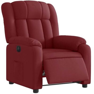 vidaXL Fauteuil Inclinable Électrique, Chaise de Relaxation avec Dossier, Siège avec Accoudoirs, Fauteuil TV de Salle de Séjour, Rouge Bordeaux Tissu - Publicité vidaXL Fauteuil Inclinable Électrique, Chaise de Relaxation avec Dossier, Siège avec Accoudoirs, Fauteuil TV de Salle de Séjour, Rouge Bordeaux Tissu - Publicité