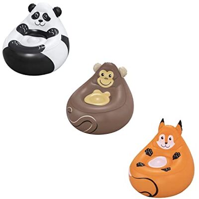 Bestway Fauteuil Gonflable pour Enfants Cozy Critters - Publicité Bestway Fauteuil Gonflable pour Enfants Cozy Critters - Publicité