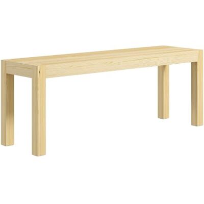 HOMCOM Banc de Cuisine en Bois Massif 2 Places 120x33x45 cm Bois Naturel Banc de Salle à Manger, Charge 240 Kg, Style Campagnard, Cuisine Salle à Manger Salon - Publicité HOMCOM Banc de Cuisine en Bois Massif 2 Places 120x33x45 cm Bois Naturel Banc de Salle à Manger, Charge 240 Kg, Style Campagnard, Cuisine Salle à Manger Salon - Publicité