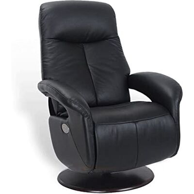 MND MY NEW DESIGN TOLMA : Fauteuil de Relaxation Electrique Cuir Noir - Publicité MND MY NEW DESIGN TOLMA : Fauteuil de Relaxation Electrique Cuir Noir - Publicité