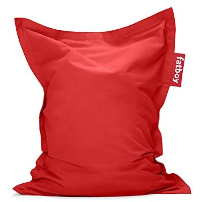 Fatboy ® The Original Junior Stonewashed Pouf pour Chambre ado/Enfants Bean Bag/Coussin/Fauteuil d'intérieur Rouge 130 x 100 cm - Publicité Fatboy ® The Original Junior Stonewashed Pouf pour Chambre ado/Enfants Bean Bag/Coussin/Fauteuil d'intérieur Rouge 130 x 100 cm - Publicité
