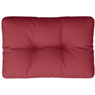 vidaXL - Coussin de palette - Vin rouge - 50x40x12 cm - Tissu - Publicité vidaXL - Coussin de palette - Vin rouge - 50x40x12 cm - Tissu - Publicité