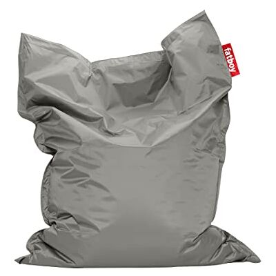 Fatboy Original Pouf XXL Pouf Geant Fauteuil Salon Confortable Robuste et Durable pour l'Intérieur Fauteuil de Lecture en Nylon Confortable et Rechargeable 180 x 140 cm Argent - Publicité Fatboy Original Pouf XXL Pouf Geant Fauteuil Salon Confortable Robuste et Durable pour l'Intérieur Fauteuil de Lecture en Nylon Confortable et Rechargeable 180 x 140 cm Argent - Publicité