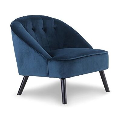 Menzzo QH8922V163BLUE Chaise/Fauteuil, Bleu - Publicité Menzzo QH8922V163BLUE Chaise/Fauteuil, Bleu - Publicité