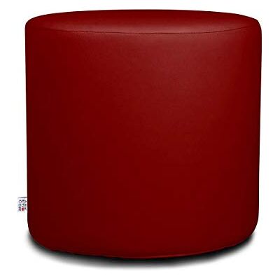 ARKETICOM Chill Pouf Ottoman Rond Repose Pied Tabouret Siege, Meubles Interieur Exterieur Design Made in Italy Puff Simili Cuir Tissu Fermeture Eclair, Nettoyage Facile Rouge Fonce 35x35x35 cm - Publicité ARKETICOM Chill Pouf Ottoman Rond Repose Pied Tabouret Siege, Meubles Interieur Exterieur Design Made in Italy Puff Simili Cuir Tissu Fermeture Eclair, Nettoyage Facile Rouge Fonce 35x35x35 cm - Publicité