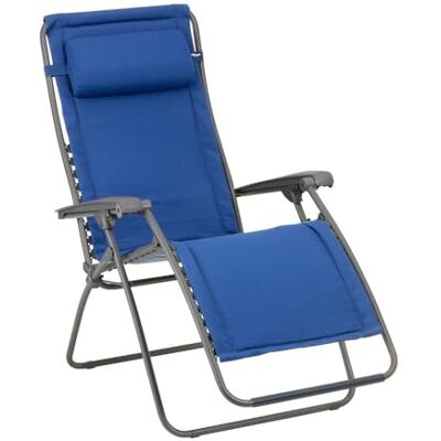 Lafuma MOBILIER Fauteuil Relax Transat Jardin Chaise Longue Matelassé Zéro Gravité Rsx Clip Lightcomfort® Bleu Denim Fabriqué en France LFM2054_9928 Garantie 5 Ans L.87xl.67xH.115cm - Publicité Lafuma MOBILIER Fauteuil Relax Transat Jardin Chaise Longue Matelassé Zéro Gravité Rsx Clip Lightcomfort® Bleu Denim Fabriqué en France LFM2054_9928 Garantie 5 Ans L.87xl.67xH.115cm - Publicité