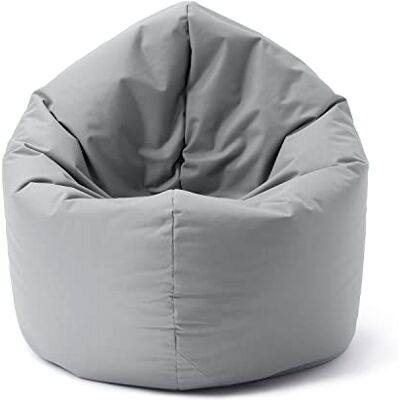 Lumaland Pouf pour enfants & adultes avec fonction 2 en 1 pour s'asseoir & s'allonger Ø 120x75 cm Fauteuil pour Salon, Extérieur & Intérieur Facile d'entretien grâce à la housse amovible Gris - Publicité Lumaland Pouf pour enfants & adultes avec fonction 2 en 1 pour s'asseoir & s'allonger Ø 120x75 cm Fauteuil pour Salon, Extérieur & Intérieur Facile d'entretien grâce à la housse amovible Gris - Publicité