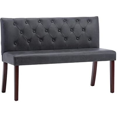 vidaXL Banc de Salon et d'Entrée Banquette de Couloir et Salle de Séjour 120 cm Gris Similicuir Daim - Publicité vidaXL Banc de Salon et d'Entrée Banquette de Couloir et Salle de Séjour 120 cm Gris Similicuir Daim - Publicité