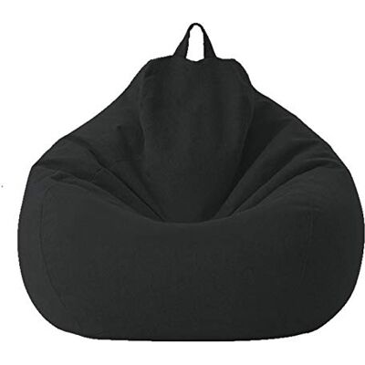HAIMEN Housse de Sac de Haricots Housse de Coton et Lin 100x120cm Housse de canapé pour Sac de Haricots à glissière sans Remplissage - Publicité HAIMEN Housse de Sac de Haricots Housse de Coton et Lin 100x120cm Housse de canapé pour Sac de Haricots à glissière sans Remplissage - Publicité