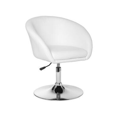 AMSTYLE fauteuil relax design fauteuil lounge fauteuil cocktail en simili cuir blanc Fauteuil pivotant Chaise de salle à manger 120 kg Fauteuil club aspect cuir Chaise pivotante Modern Chaise longue chaise de salle d'a - Publicité AMSTYLE fauteuil relax design fauteuil lounge fauteuil cocktail en simili cuir blanc Fauteuil pivotant Chaise de salle à manger 120 kg Fauteuil club aspect cuir Chaise pivotante Modern Chaise longue chaise de salle d'a - Publicité