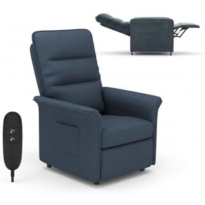 FLEXISPOT LEXISPOT Fauteuil Relax Électrique Inclinable 105°-155°,Fauteuil TV Ergonomique avec Repose-Pieds Intégré,Mousse Haute Densité, Charge 150 kg,Gain de Place pour Salon,Chambre et Home Cinéma,Gris Foncé - Publicité FLEXISPOT LEXISPOT Fauteuil Relax Électrique Inclinable 105°-155°,Fauteuil TV Ergonomique avec Repose-Pieds Intégré,Mousse Haute Densité, Charge 150 kg,Gain de Place pour Salon,Chambre et Home Cinéma,Gris Foncé - Publicité