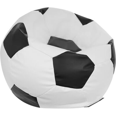 Ecopuf Puff, Chaise, Pied en Simili-Cuir Taille L, Pouf avec Rembourrage, Chaise avec Double Zip, Pouf pour Garçon, Dim 90x55cm - Publicité Ecopuf Puff, Chaise, Pied en Simili-Cuir Taille L, Pouf avec Rembourrage, Chaise avec Double Zip, Pouf pour Garçon, Dim 90x55cm - Publicité