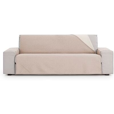 Eysa Housse de canapé Pratique Argento 4 Places Couleur 11 Beige - Publicité Eysa Housse de canapé Pratique Argento 4 Places Couleur 11 Beige - Publicité