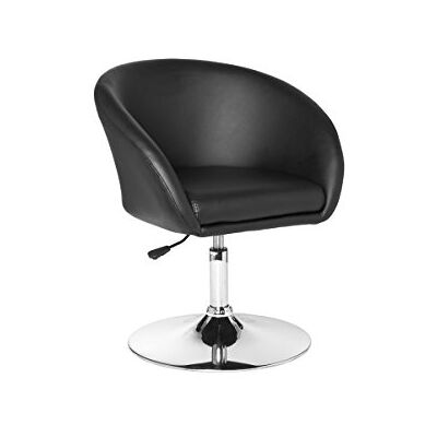 AMSTYLE Lift Design Fauteuil tournant en Imitation Cuir et à Hauteur réglable, Noir Charge de 120 kg Max - Publicité AMSTYLE Lift Design Fauteuil tournant en Imitation Cuir et à Hauteur réglable, Noir Charge de 120 kg Max - Publicité