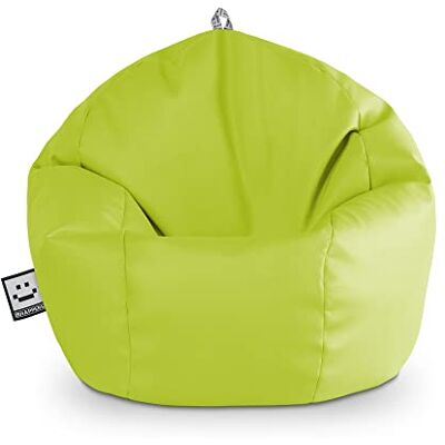 Happers Pouf Enfant Simili Cuir Intérieur Vert - Publicité Happers Pouf Enfant Simili Cuir Intérieur Vert - Publicité