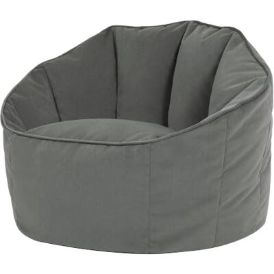 Icon Fauteuil en velours - Gris - 74x64x77cm - Fauteuil en velours - Publicité Icon Fauteuil en velours - Gris - 74x64x77cm - Fauteuil en velours - Publicité