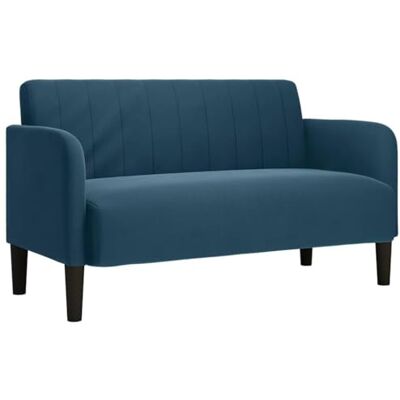 vidaXL Canapé Causeuse Bleu 109 cm Velours, canapé Deux Places, Divan, sièges de Salon, canapé, canapé rembourré, canapé 2 Places, canapé en Velours - Publicité vidaXL Canapé Causeuse Bleu 109 cm Velours, canapé Deux Places, Divan, sièges de Salon, canapé, canapé rembourré, canapé 2 Places, canapé en Velours - Publicité