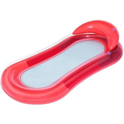 Bestway Matelas Pneumatique Hydroluxe 160 x 84 cm, Assorti (Rouge, Taille unique) - Publicité Bestway Matelas Pneumatique Hydroluxe 160 x 84 cm, Assorti (Rouge, Taille unique) - Publicité