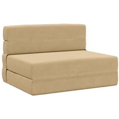 vidaXL Canapé-lit Pliable Vert Gris 70 x 72 x 60 cm Tissu, Canapé-lit Pliable Moderne, rectangulaire, Convertible pour Chambre, Salon, élégant et Gain de Place - Publicité vidaXL Canapé-lit Pliable Vert Gris 70 x 72 x 60 cm Tissu, Canapé-lit Pliable Moderne, rectangulaire, Convertible pour Chambre, Salon, élégant et Gain de Place - Publicité