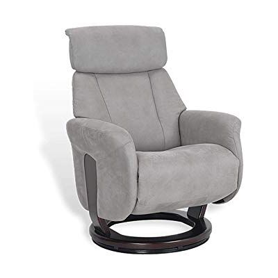 MND MY NEW DESIGN Athos : Fauteuil de Relaxation Manuel, Repose Pieds intégré Tissus Microfibre Gris - Publicité MND MY NEW DESIGN Athos : Fauteuil de Relaxation Manuel, Repose Pieds intégré Tissus Microfibre Gris - Publicité