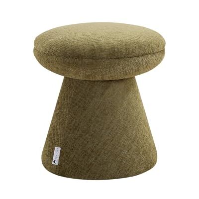 Unique Pouf en Tissu Chenille Vert ADEYOMA - Publicité Unique Pouf en Tissu Chenille Vert ADEYOMA - Publicité