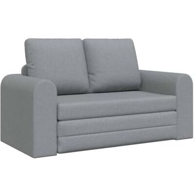 vidaXL Canapé-Lit Gris Clair 148 x 71 x 83 cm Tissu, Canapé-lit en Velours stylé, Solution Moderne, Meuble 2 en 1 pour Un Salon Chic et Gain de Place - Publicité vidaXL Canapé-Lit Gris Clair 148 x 71 x 83 cm Tissu, Canapé-lit en Velours stylé, Solution Moderne, Meuble 2 en 1 pour Un Salon Chic et Gain de Place - Publicité