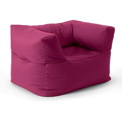 Lumaland Pouf Lounge Fauteuil modulable Facilement Extensible et Léger Chaise Chaise Lavable et Imperméable pour Intérieur et Extérieur 96 x 72 x 70 cm, Bordeaux - Publicité Lumaland Pouf Lounge Fauteuil modulable Facilement Extensible et Léger Chaise Chaise Lavable et Imperméable pour Intérieur et Extérieur 96 x 72 x 70 cm, Bordeaux - Publicité